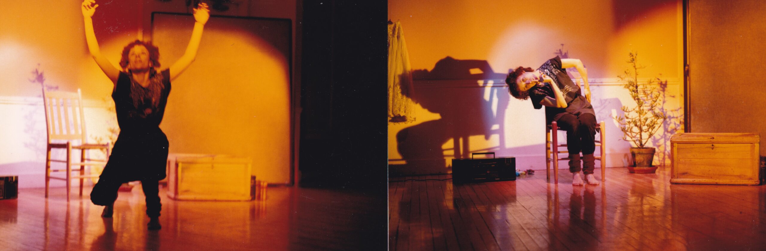 Éden Blues, 1988, solo de Chantal belhumeur présenté au Théâtre Équinoxe à Québec