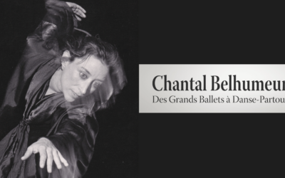 Le Groupe Danse Partout convie au lancement de la biographie de sa cofondatrice Chantal Belhumeur